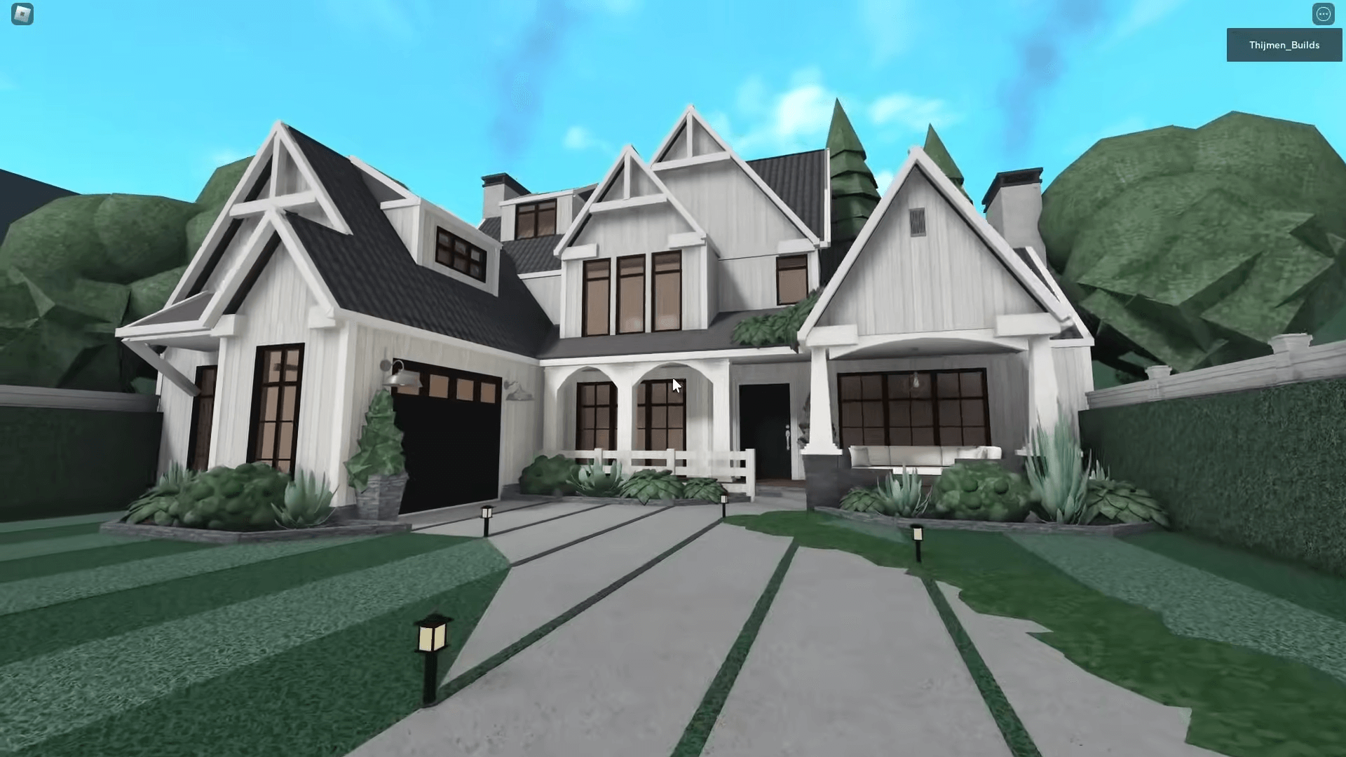 Realistic Bloxburg House Bloxburg Realistic Suburban House Realistic Bloxburg House Bloxburg Realistic Suburban House